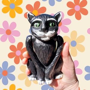 Iron Black Cat Door Knocker